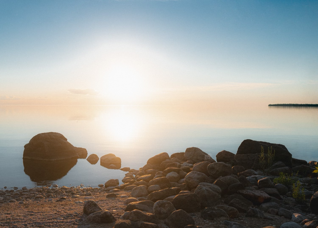 Photo: Lake Winnipeg Man By Andrew Mahon